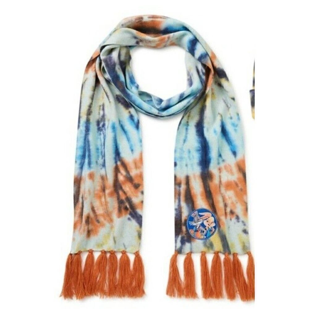 Space Jam Tie Dye Scarf A New Legacy Brand New!